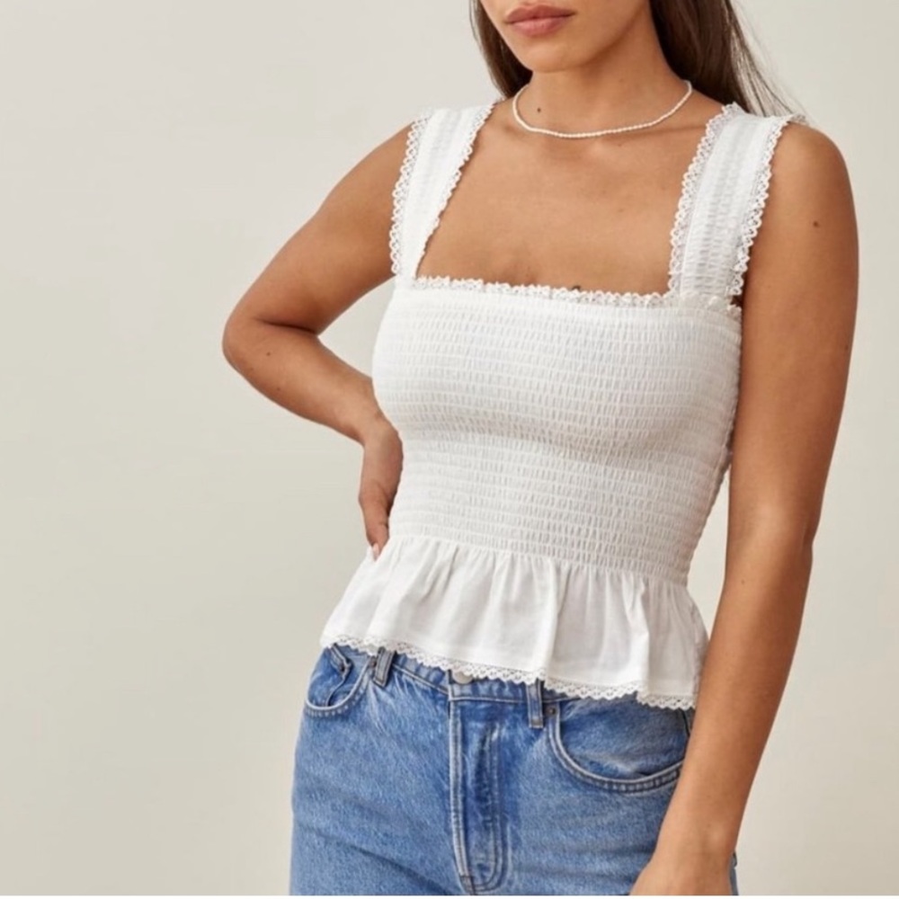 Reformation Oakleigh Top